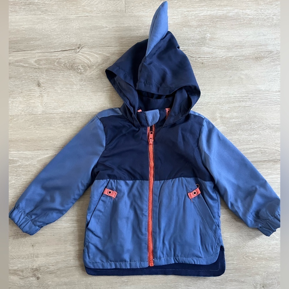 Tommy Bahama 18M shark zip up windbreaker